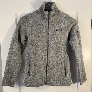Patagonia better sweater birch (grey)  XS zip